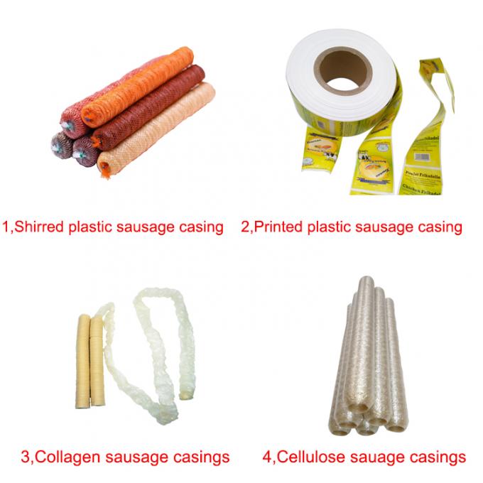 OEM ODM Plastic Sausage Casings Artificial Printed Polyamide Sausage