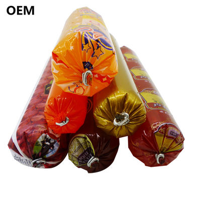 Co-extrusion Plastic Sausage Casings with High Oxygen Barrier and Custom Branding Flexography Printing