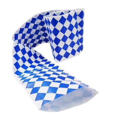 Food Grade Sausage Plastic Casing with Flexography Printing and Customized Color for Packaging