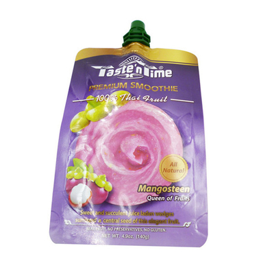 Low-cost wholesale liquid bags Juice self-supporting plastic bags digital printing logo