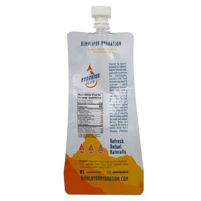 Kingred Compostable Stand Up Beverage Doypack 350ml Eco Friendly Food Liquid Pouch