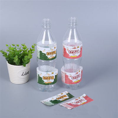 OEM ODM Printed Bottle Labels PP Shrink Sleeve Labels For Bottles