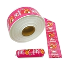 Oem flexography printing Custom logo sausage packaging plastic casings Safe color casings