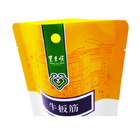 Custom transparent food packaging plastic bag printing brand logo bag