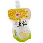 OEM logo printing Self-supporting spray pocket jelly snack bag