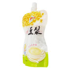 250ml Soy Milk Doypack Stand Up Pouch With Nozzle OEM Printed