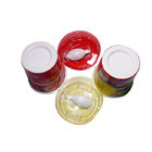 Round Disposable Plastic Yogurt Cups With Spoon 1.5- 20grams