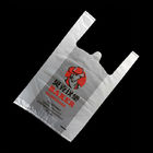 ASTM D6400 Biodegradable Food Bags 12um Plastic Vest Carrier Bags