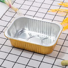Microwave Safe Aluminum Foil Trays 185mm*125mm Aluminum Foil Lunch Box