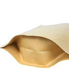Doy Pack Food Packaging Bags Waterproof Kraft Paper Stand Up Ziplock Pouch