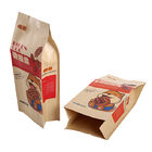 Doy Pack Food Packaging Bags Waterproof Kraft Paper Stand Up Ziplock Pouch