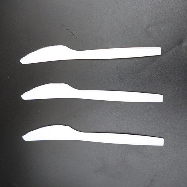 165mm Disposable Plastic Cutlery 100pcs / Bag Plastic Forks And Spoons