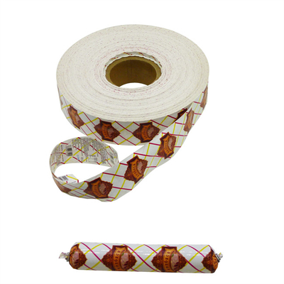 Sample Free Custom Logo Surface Printing Plastic Sausage Casings For Sausages