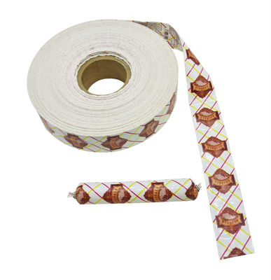 Food Grade Plastic Sausage Casings with Polyamide Material and Custom Logo Printing for High Oxygen Barrier