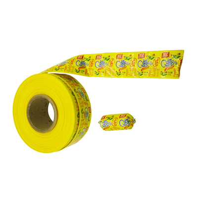40mm Caliber Logo Flexography Printing Plastic Sausage Casings For Sausages