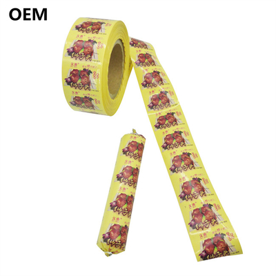 high barrier impermeable colourful polyamide sausage casings  for sausages