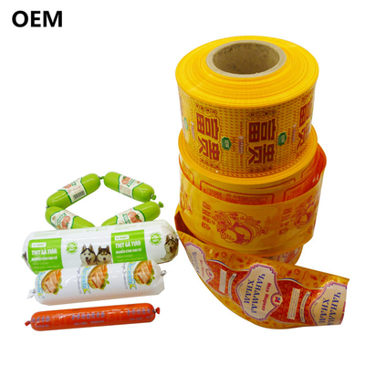 Low Price Casing Halal Sausage Packaging Casing Odor-free Food Grade Plastic Casing