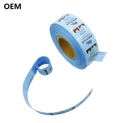 OEM Flexography Printed Plastic Casings Food Grade Odorless Plastic Sausage Casings