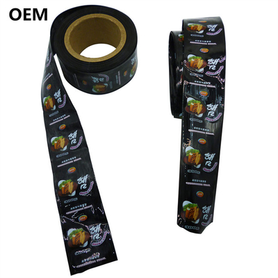 Halal Certified Custom Logo Flexography Printing Sausage Casings For Mortadella