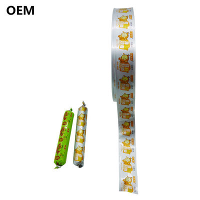 Kingred 40mm Caliber Flexography Printing Plastic Sausage Casings for Sausages
