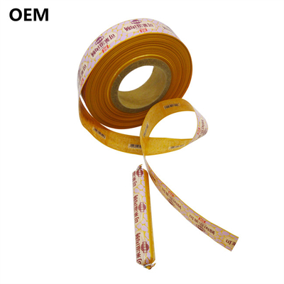 Sausage Casing Custom Color Flexography Printing Polyamide Casings For Sausage Packaging