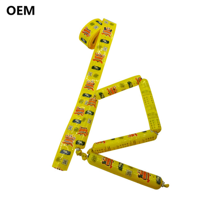 Sausage Casing Custom Color Flexography Printing Polyamide Casings For Sausage Packaging
