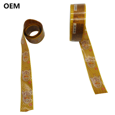 Sausage Casing Custom Color Flexography Printing Polyamide Casings For Sausage Packaging