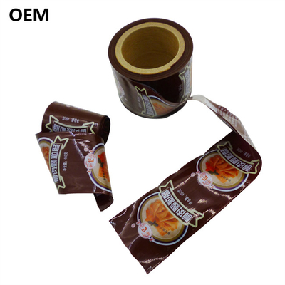 Free Sample High Barrier Cutoms Flexography Printing Logo Printed Polyamide Sausage Casing For Sausages