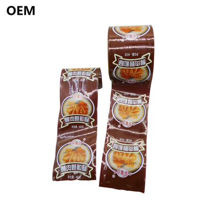 Free Sample High Barrier Cutoms Flexography Printing Logo Printed Polyamide Sausage Casing For Sausages