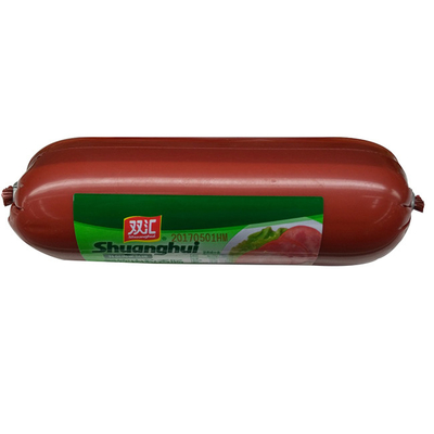 PVDC Sasuage Casing Flexography Printing High barrier Customs Logo printed Sausage Casing