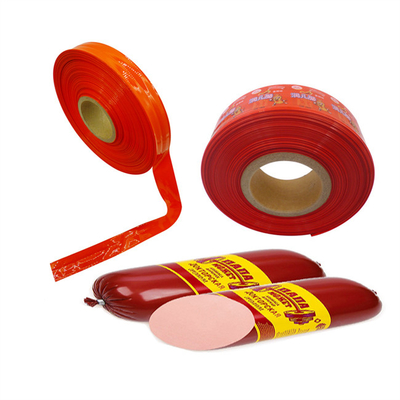 High Shrink Colourful Flexography Printing Nylon Sausage Casing For Homemade Sausages