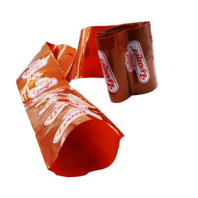 Different Colours Available Customs Logo Flexography Printing 5 Layers Sausage Casing For Sausages