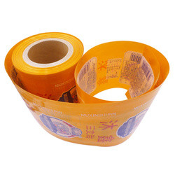 Different Colours Available Customs Logo Flexography Printing 5 Layers Sausage Casing For Sausages