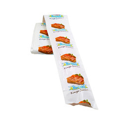 Different Colours Available Customs Logo Flexography Printing 5 Layers Sausage Casing For Sausages