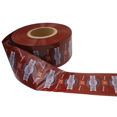Small Quantity Request Food Grade Logo Flexography Printing Artificial Sausage Casings For Sausages
