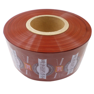 Small Quantity Request Food Grade Logo Flexography Printing Artificial Sausage Casings For Sausages