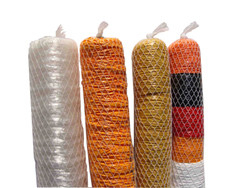Small Quantity Request Food Grade Logo Flexography Printing Artificial Sausage Casings For Sausages