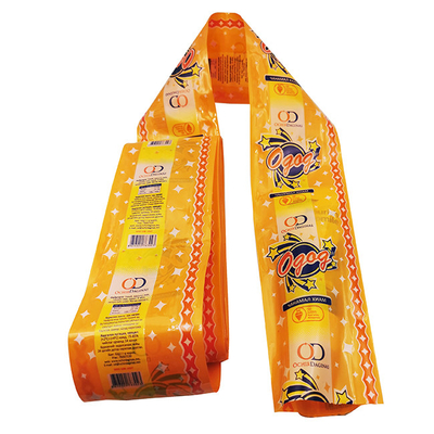 Custom Logo Flexography Printing Online Shopping Meat Sausage Casing