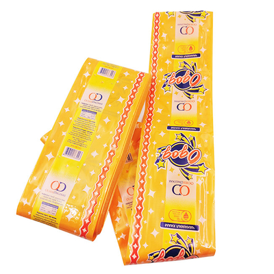Custom Logo Flexography Printing Online Shopping Meat Sausage Casing