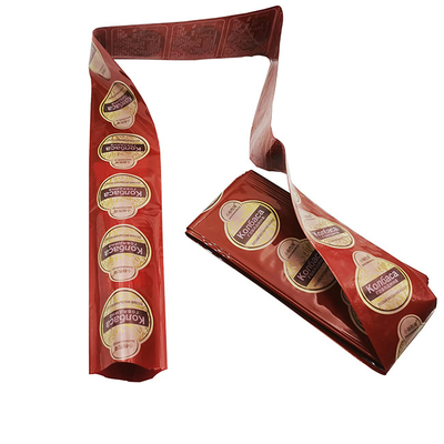 Sample Free Custom Logo Flexography Printing Sausage Casings Artificial For Sausages