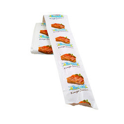 Sample Free Custom Logo Flexography Printing Plastic Sausage Casing For Sausages
