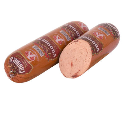 Food Grade Plastic Sausage Casing with Flexography Printing and Customized Color for Branding