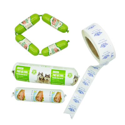 High Quality Custom Mortadella Use Plastic Sausage Casings No Smell Plastic Casings For Sausages