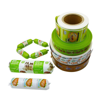 Custom Logo Printing Polyamide Sausage Casings with 45um to 100um Thickness for Steam Cooking Meat Packaging