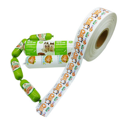 Custom Logo Printing Polyamide Sausage Casings with 45um to 100um Thickness for Steam Cooking Meat Packaging