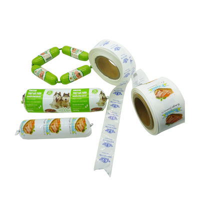 Custom Logo Printing Polyamide Sausage Casings with 45um to 100um Thickness for Steam Cooking Meat Packaging