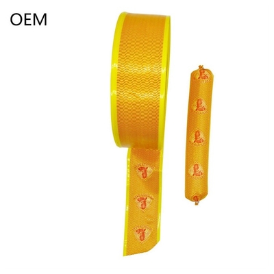 Sausage plastic casing manufacturer OEM wholesale casing custom brand logo