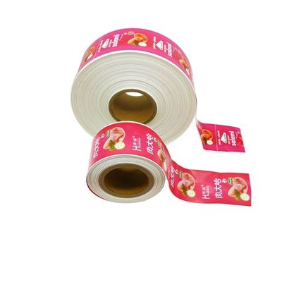 Flexography Printing Plastic Sausage Casing with High Oxygen Barrier and Thermo-Shrinkable Properties for Food Packaging