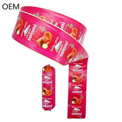 Low price plastic casings wholesale high oxygen barrier color printed plastic casings for food industry