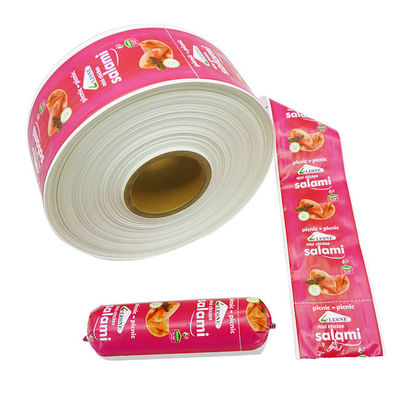 Kingred 60mm Roll Sausage Color Odorless Plastic Casing Custom Flexography Print